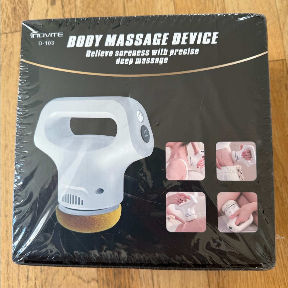 INOVITE™ PORTABLE ANTI-CELLULITE MASSAGER WITH 12 SPEEDS